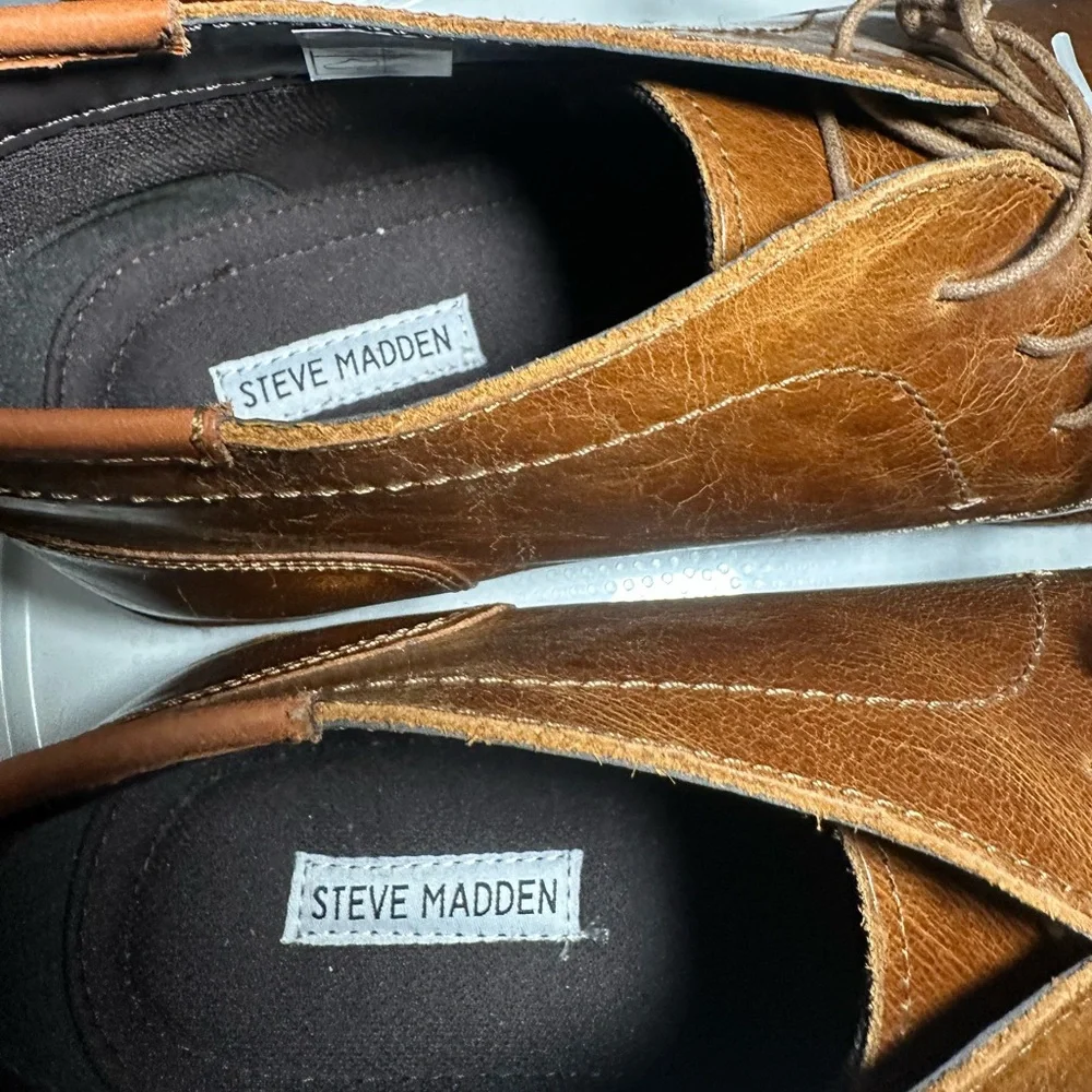 🆕Steve Madden Harken Chukka Leather Boots